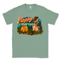 Sage happy camping Classic Tee - NancyCooperArtShop