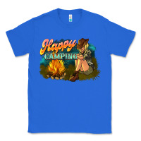 True Royal happy camping Classic Tee - NancyCooperArtShop