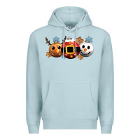 Blue Mist christmas Premium Hoodie - CowGirlArtShop