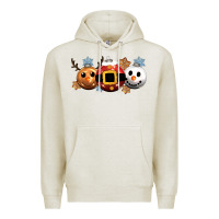 Oatmeal Heather christmas Premium Hoodie - CowGirlArtShop