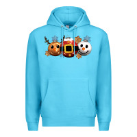 Ocean Blue christmas Premium Hoodie - CowGirlArtShop