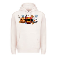 Pale Pink christmas Premium Hoodie - CowGirlArtShop
