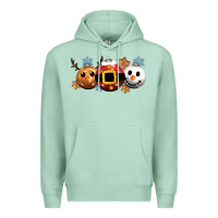 Seafoam christmas Premium Hoodie - CowGirlArtShop