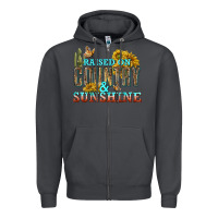Smoke Raised on Country and Sunshine Zipper Hoodie - texasbilliewilder