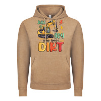 Vintage Coffee just a boy who loves dirt Vintage Hoodie - MaliasSmallBusiness