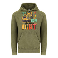Vintage Olive just a boy who loves dirt Vintage Hoodie - MaliasSmallBusiness