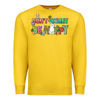 Lemon Don't worry be hoppy Easter Day Premium Sweatshirt - HowdyJamesFarm