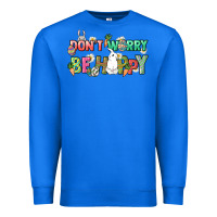 True Royal Don't worry be hoppy Easter Day Premium Sweatshirt - HowdyJamesFarm