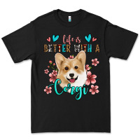 Black life is better with a corgi Premium Tee - Jasminsmagicworld