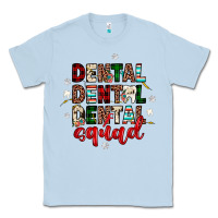 Dusty Blue Christmas dental squad Classic Tee - JahusDesignShop