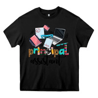 Black principal assistant Heavy Core Tee - AdoDesignShop