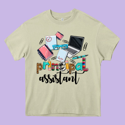 Principal Assistant Heavy Core Tee Designed By Adodesignshop