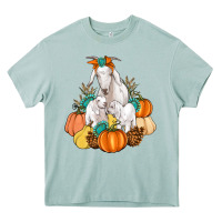 Arona Goat family fall pumpkins gemstone Heavy Core Tee - Artiststas