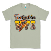 Matcha firefighter wife lightning bolt Classic Tee - NancyCooperArtShop