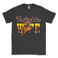 Smoke firefighter wife lightning bolt Classic Tee - NancyCooperArtShop