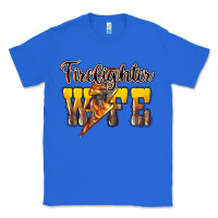 True Royal firefighter wife lightning bolt Classic Tee - NancyCooperArtShop