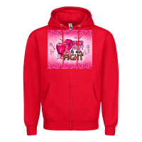 Red Her fight is our fight Zipper Hoodie - NancyCooperArtShop