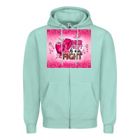 Seafoam Her fight is our fight Zipper Hoodie - NancyCooperArtShop