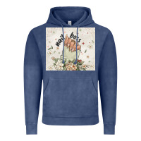 Vintage Denim nail boss Vintage Hoodie - MaliasSmallBusiness