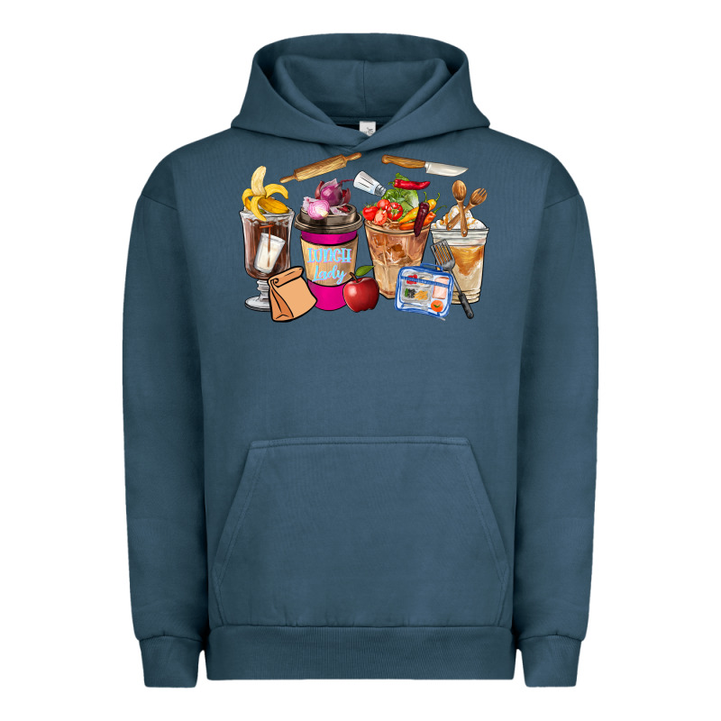 Lunch Lady Coffee Cups Urban Hoodie by FaDigitalArtStudio | Teevron