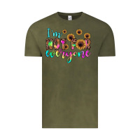 Vintage Olive i'm not for everyone Vintage Tee - JahusDesignShop