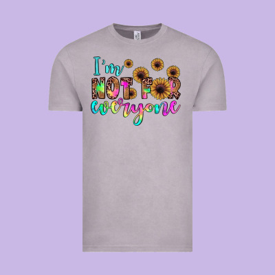 I'm Not For Everyone Vintage Tee Designed By Jahusdesignshop