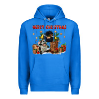 True Royal merry christmas Premium Hoodie - CowGirlArtShop
