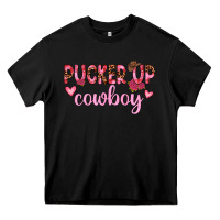 Black pucker up cowboy Heavy Core Tee - JahusDesignShop