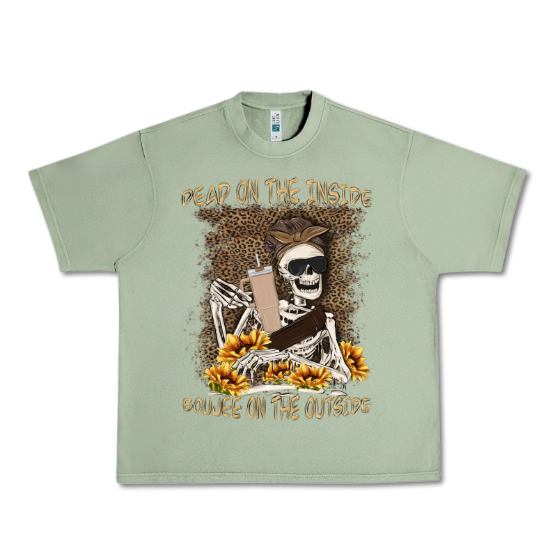 Dead Inside Boujee Outside Urban Heavy Tee by MaliasSmallBusiness | Teevron