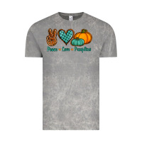 Cloud Rock Peace love pumpkins Vintage Tee - NancyCooperArtShop