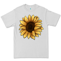 Dove Grey sunflower Premium Tee - JahusDesignShop