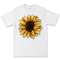 White sunflower Premium Tee - JahusDesignShop