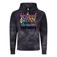 Cloud Black 100 days of school Vintage Hoodie - MaliasSmallBusiness