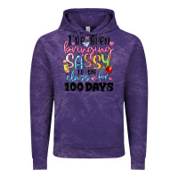 Cloud Purple 100 days of school Vintage Hoodie - MaliasSmallBusiness