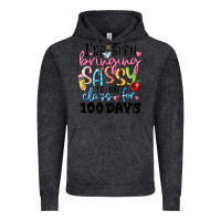 Vintage Black 100 days of school Vintage Hoodie - MaliasSmallBusiness