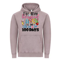 Vintage Zinc 100 days of school Vintage Hoodie - MaliasSmallBusiness