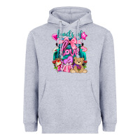 Heather Grey Loads of love truck Valentine's Day Heavyweight Hoodie - HowdyJamesFarm