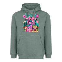 Sage Loads of love truck Valentine's Day Heavyweight Hoodie - HowdyJamesFarm