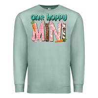 Seafoam One hoppy Mini Easter Day Premium Sweatshirt - HowdyJamesFarm