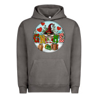 Pigment Tornado Christmas Gnome Urban Hoodie - FaDigitalArtStudio