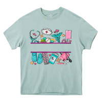 Arona nurse elements with costom name Heavy Core Tee - AdoDesignShop