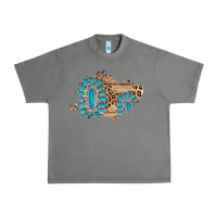 Tornado gemstone wood leopard patch Urban Heavy Tee - AdoDesignShop