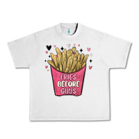 Lunar Rock fries before guys Urban Heavy Tee - MaliasSmallBusiness