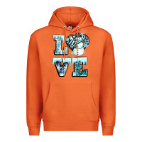 Carrot love winter Premium Hoodie - CowGirlArtShop