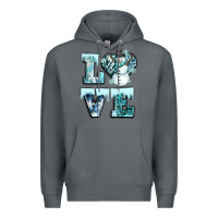 Rock love winter Premium Hoodie - CowGirlArtShop