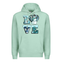 Seafoam love winter Premium Hoodie - CowGirlArtShop