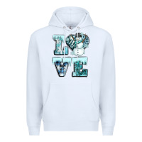 White love winter Premium Hoodie - CowGirlArtShop