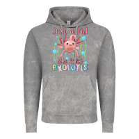 Cloud Rock just a kid who loves axolotls Vintage Hoodie - MaliasSmallBusiness
