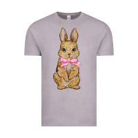 Vintage Zinc Easter rabbit Vintage Tee - NancyCooperArtShop