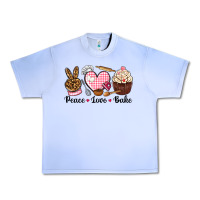 Grape Ice peace love bake Urban Heavy Tee - NancyCooperArtShop